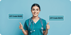 CPT Codes 96401 and 96372